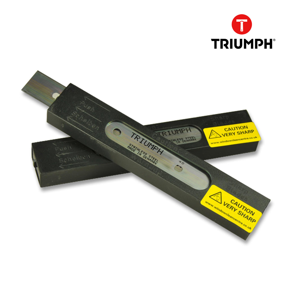 Triumph Stainless Steel Blades 15cm: Double-Sided