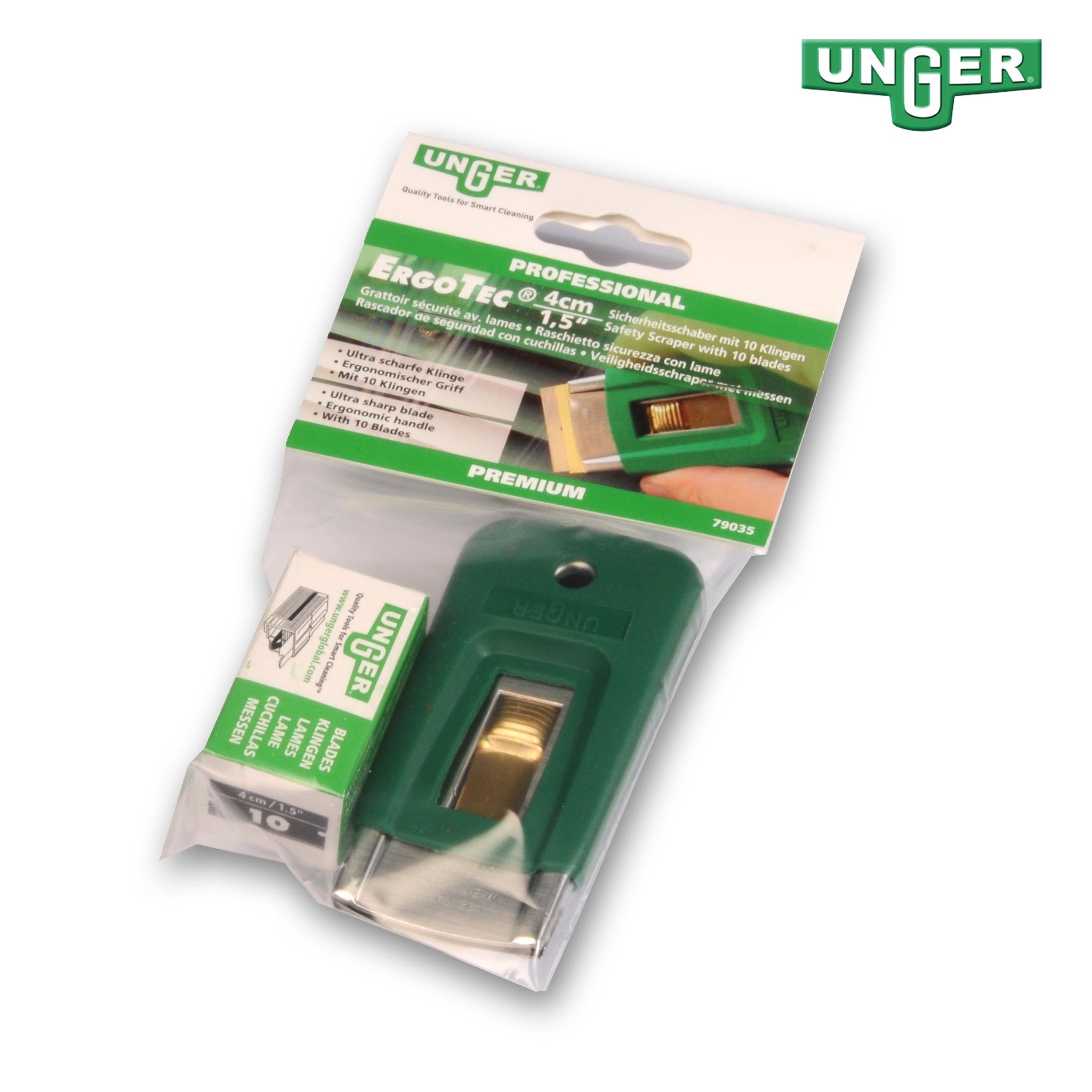 Unger ErgoTec Safety Scraper Pack