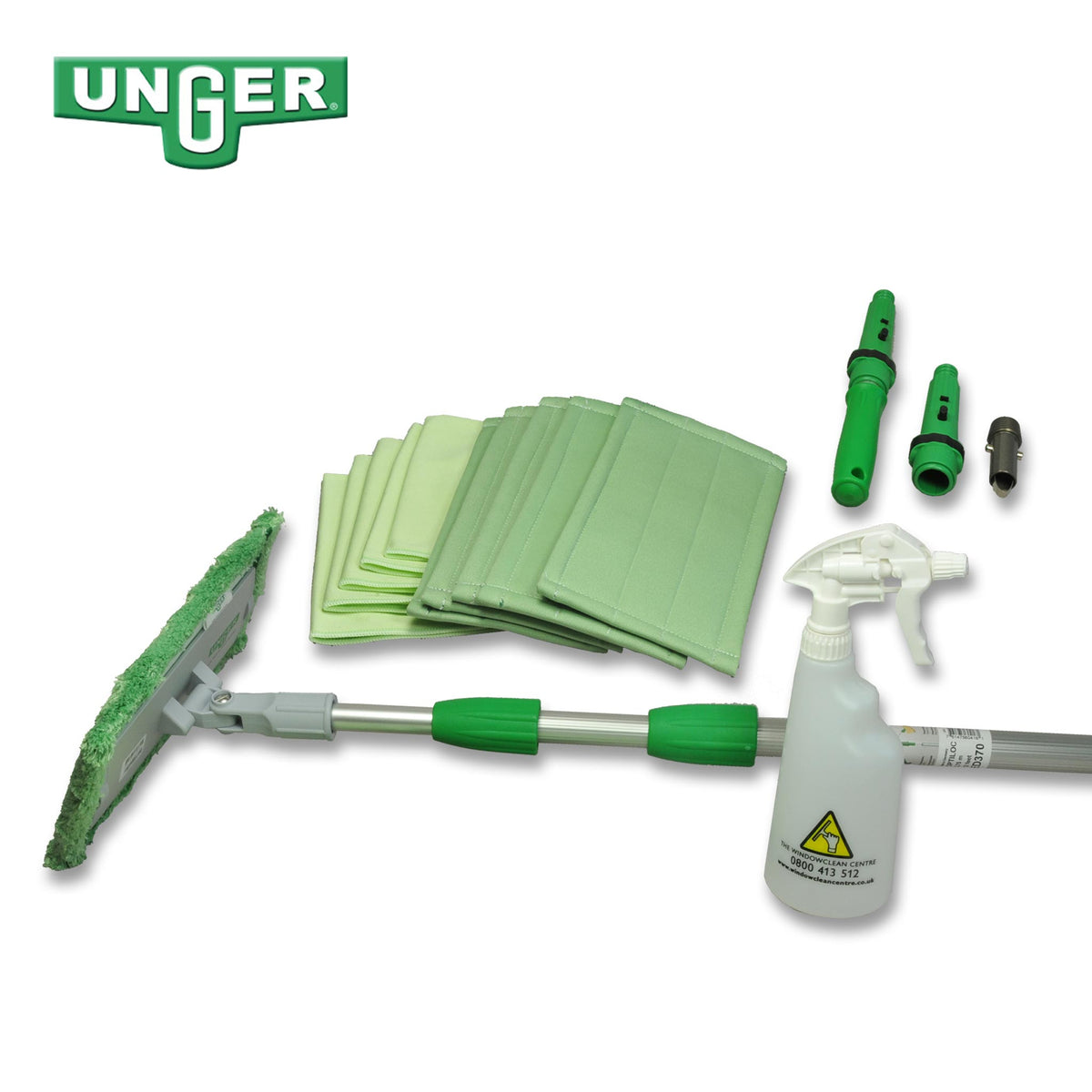 Unger Deluxe Internal Glass Cleaning Kit